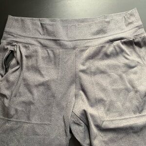 Athleta Venice Jogger Pants Size 1x Gray with Pockets Pull On